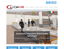 Tablet Screenshot of clevr.net